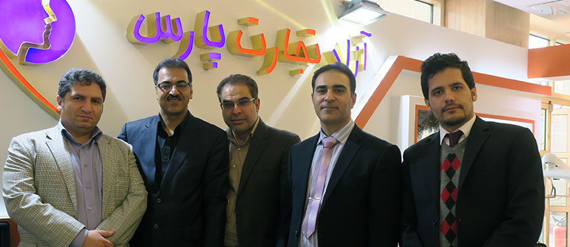 جناب آقای عباسی همراه آقای دکتر کیانفر و اقای دکتر بستان پور و آقای کار بزرگ (نماینده شهر مشهد
