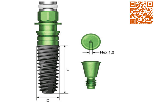 ایمپلنت,TSIV SA Fixture pre-mount,Osstem,آستم,اوستم	
