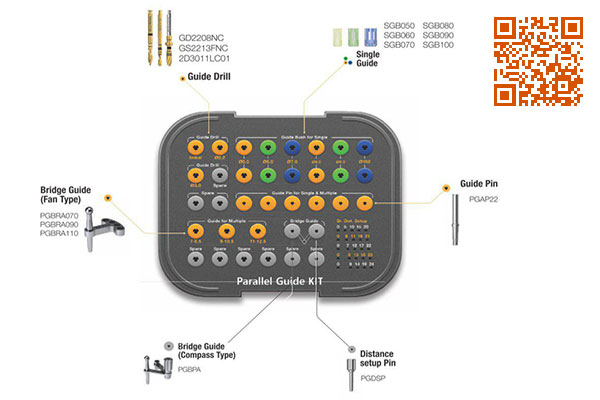 osstem,implant,kit,parallel guide kit,آستم،اوستم